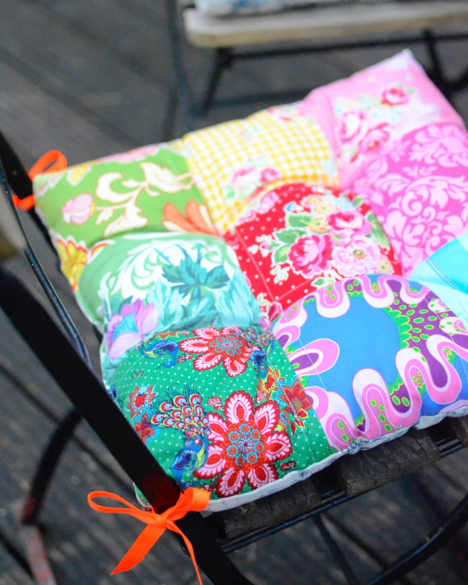 Bella Patchwork Cushion - PDF Sewing Pattern