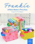 Frankie Fabric Basket Sewing Pattern | PDF