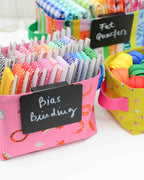 Frankie Fabric Basket Sewing Pattern | PDF