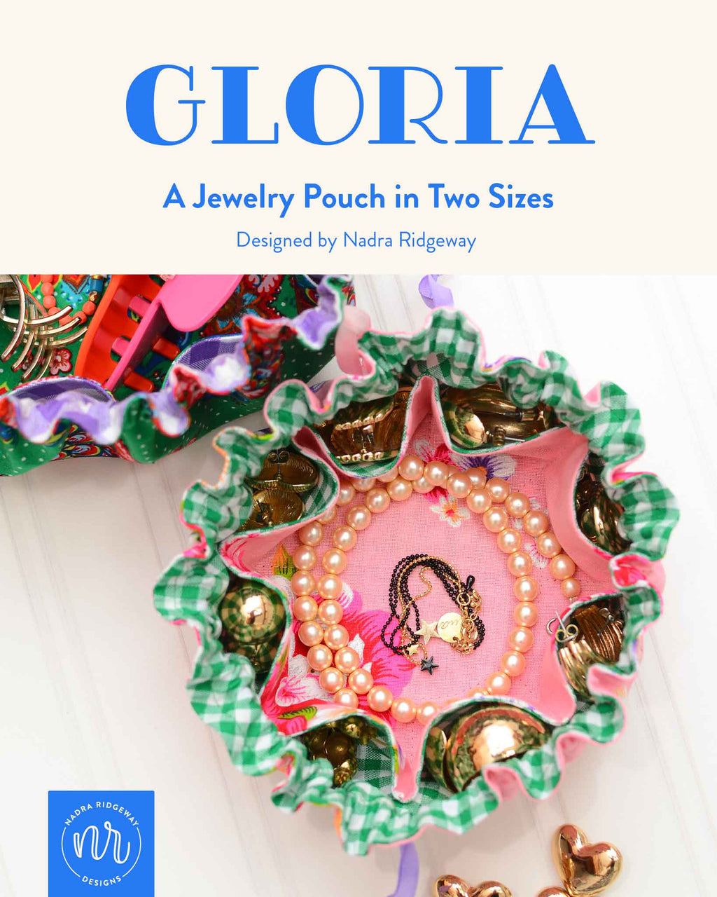 Gloria Schmuckbeutel - PDF Nähanleitung