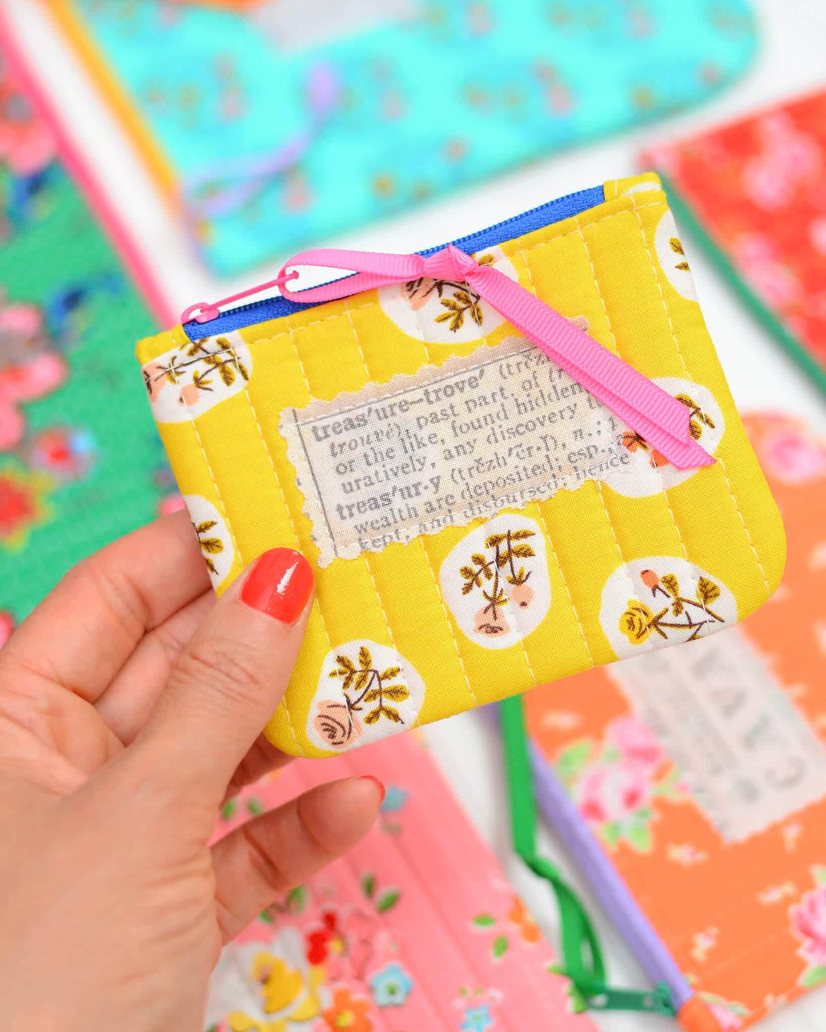 Hazel Zipper Pouch - PDF Sewing Pattern