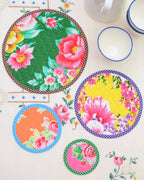 Luna Fabric Coaster - PDF Sewing Pattern