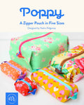 Poppy Zipper Pouch - PDF Sewing Pattern